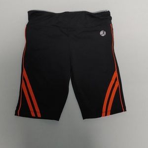 Necessity Black and Orange Running Shorts